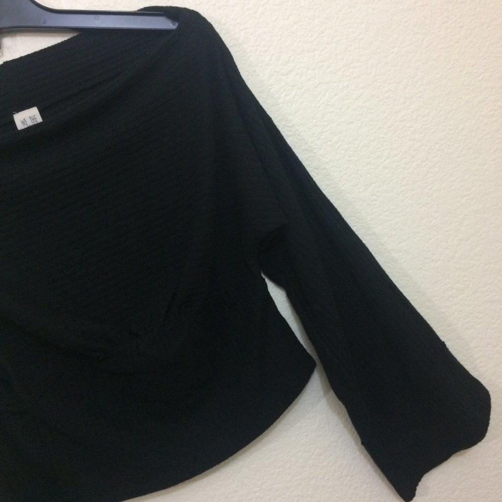 We The Free Knit Sweater Wide Sleeve Wide Neck - Picture 3 of 12